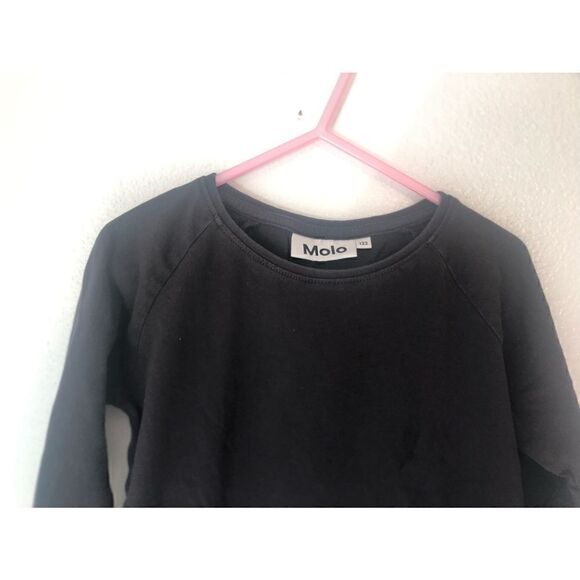 5/$25 SALE Molo Raelicka Black Bean Long Sleeves Cotton Tee Size 122 7 Years - Picture 5 of 15